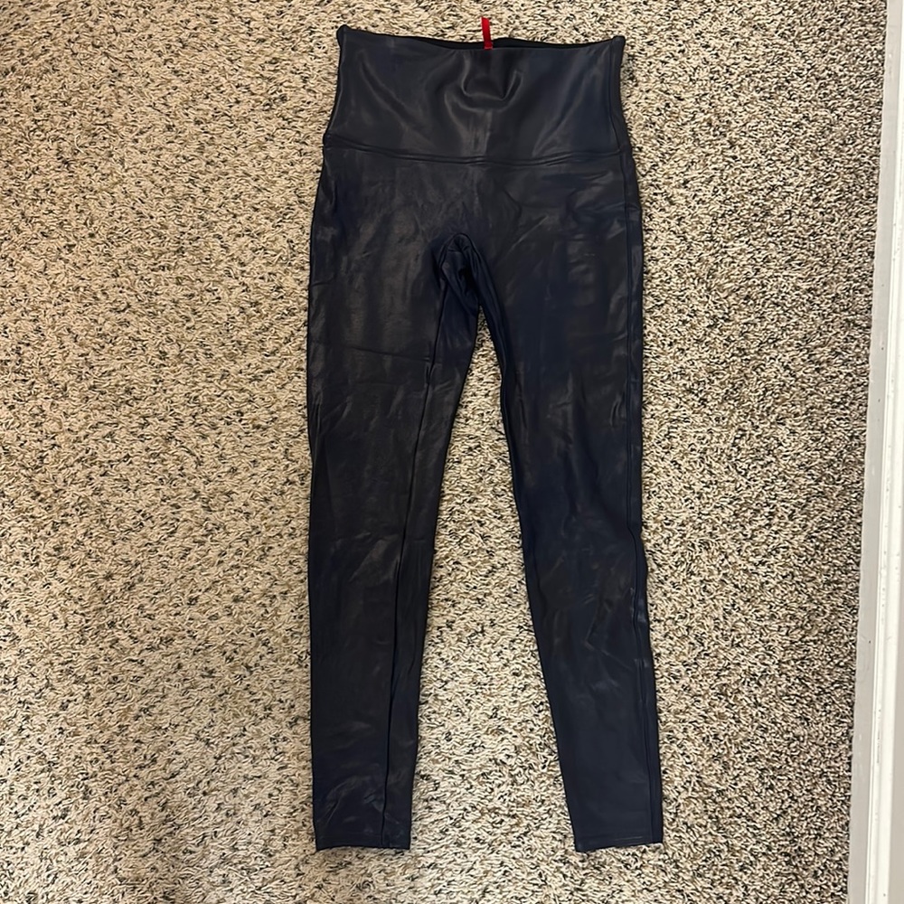 Navy Spanx Leggings